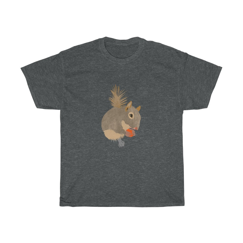 Squirrel Print - Unisex Heavy Cotton Tee