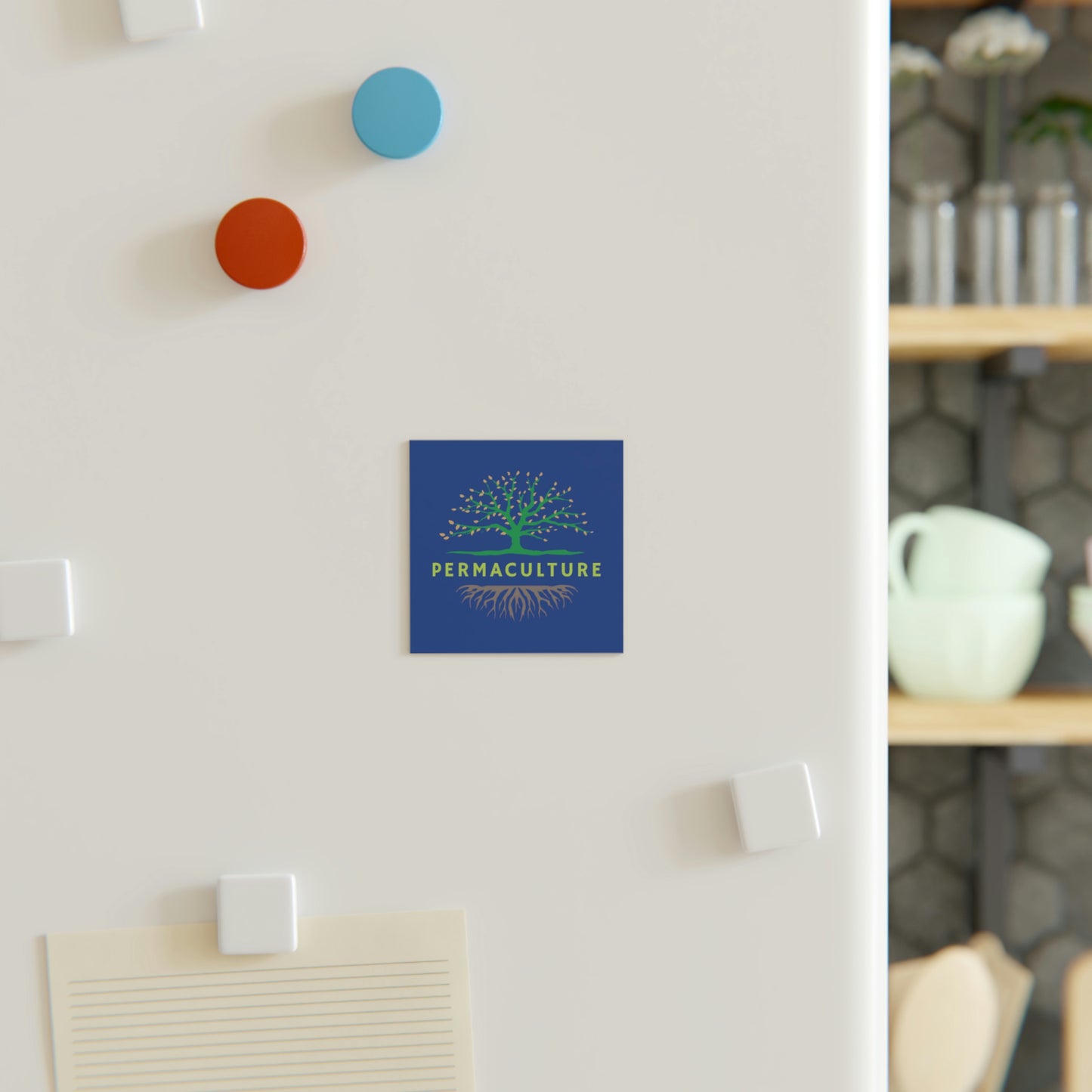 Square Magnet - Permaculture