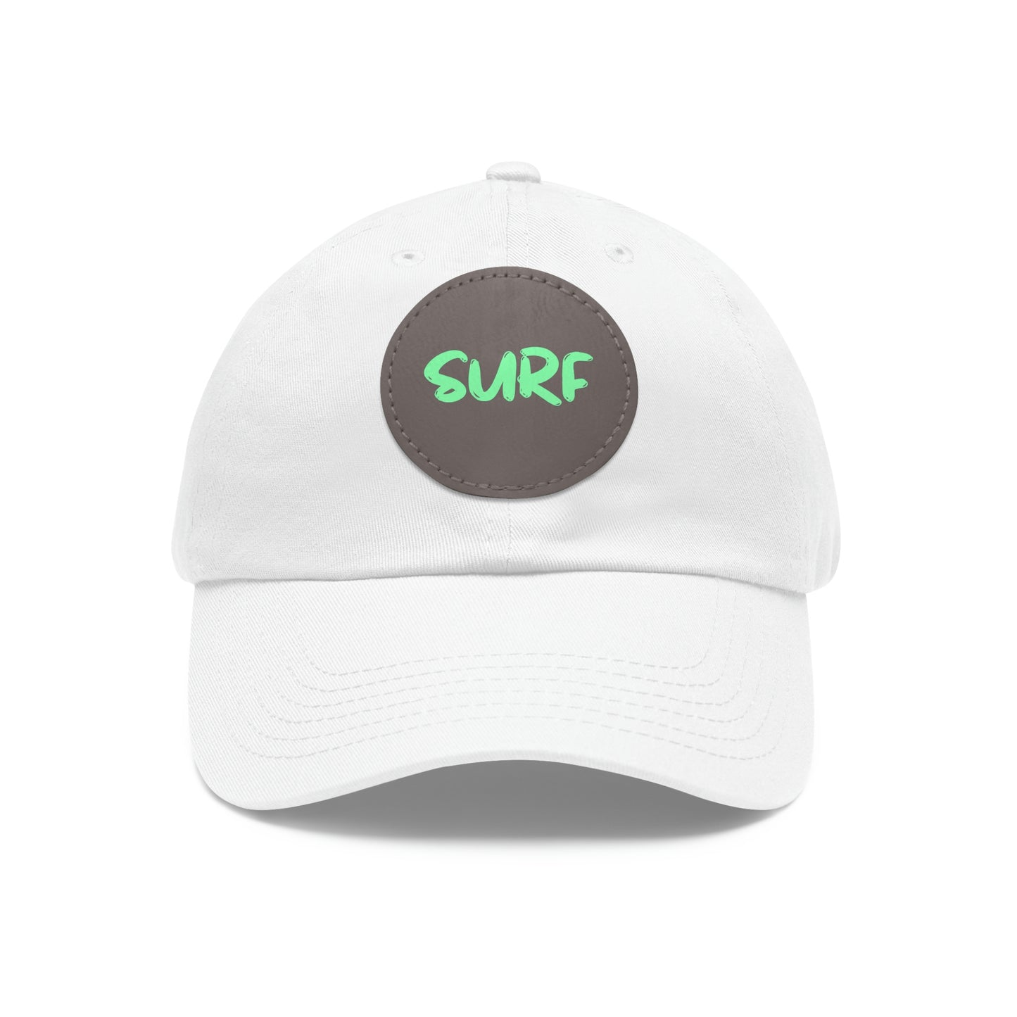 SURF - Dad Hat with Round Leather Patch