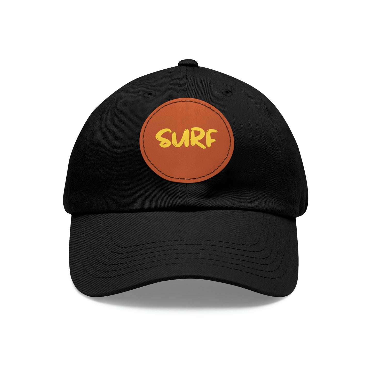 SURF - Dad Hat with Round Leather Patch