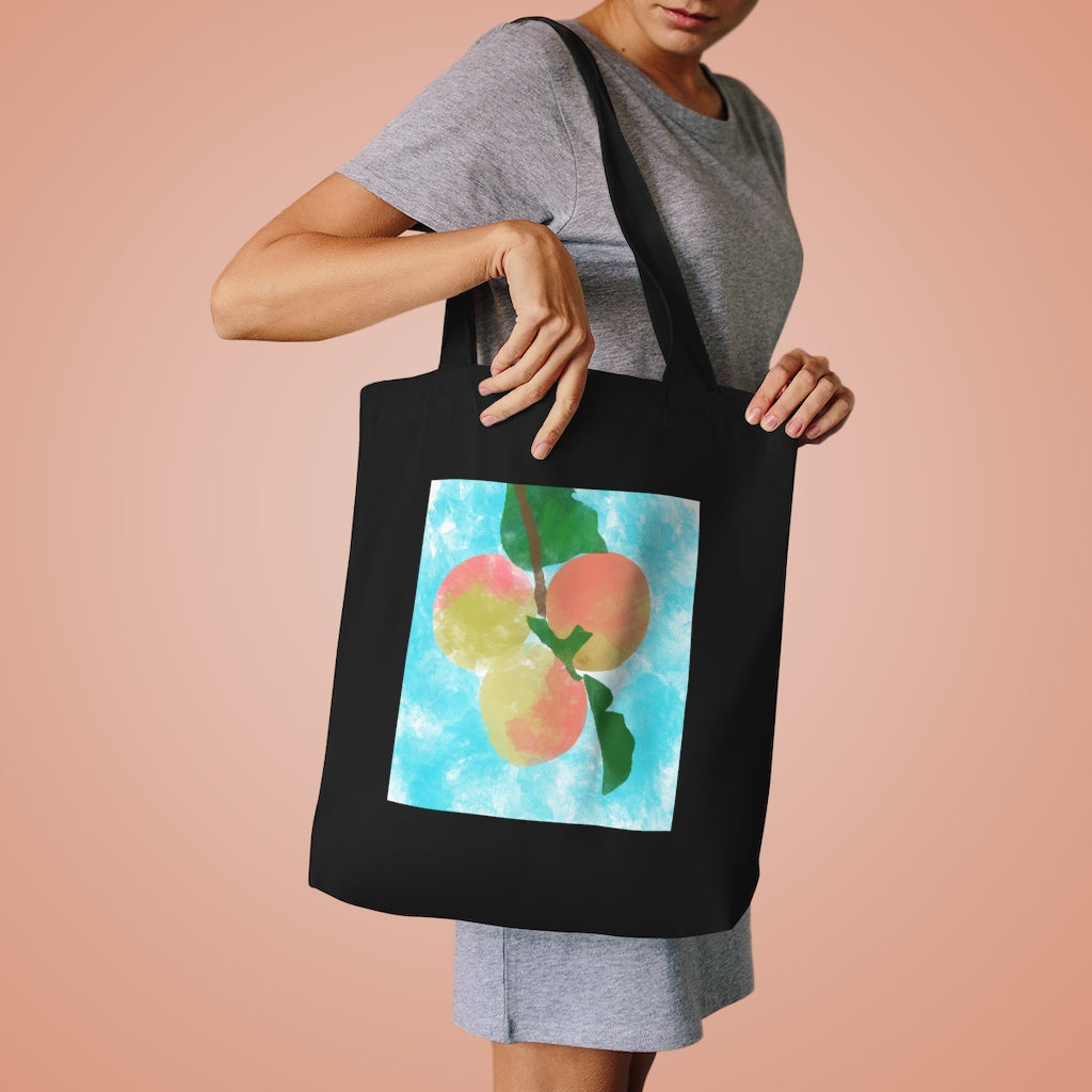 Peaches - Cotton Tote Bag