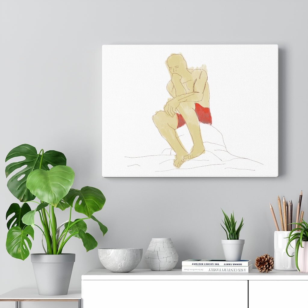 Thinker - Canvas Gallery Wraps