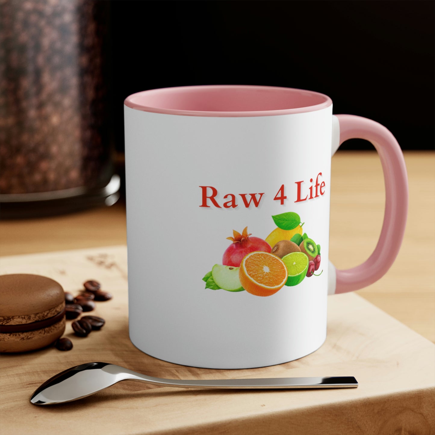 Raw 4 Life Accent Mug
