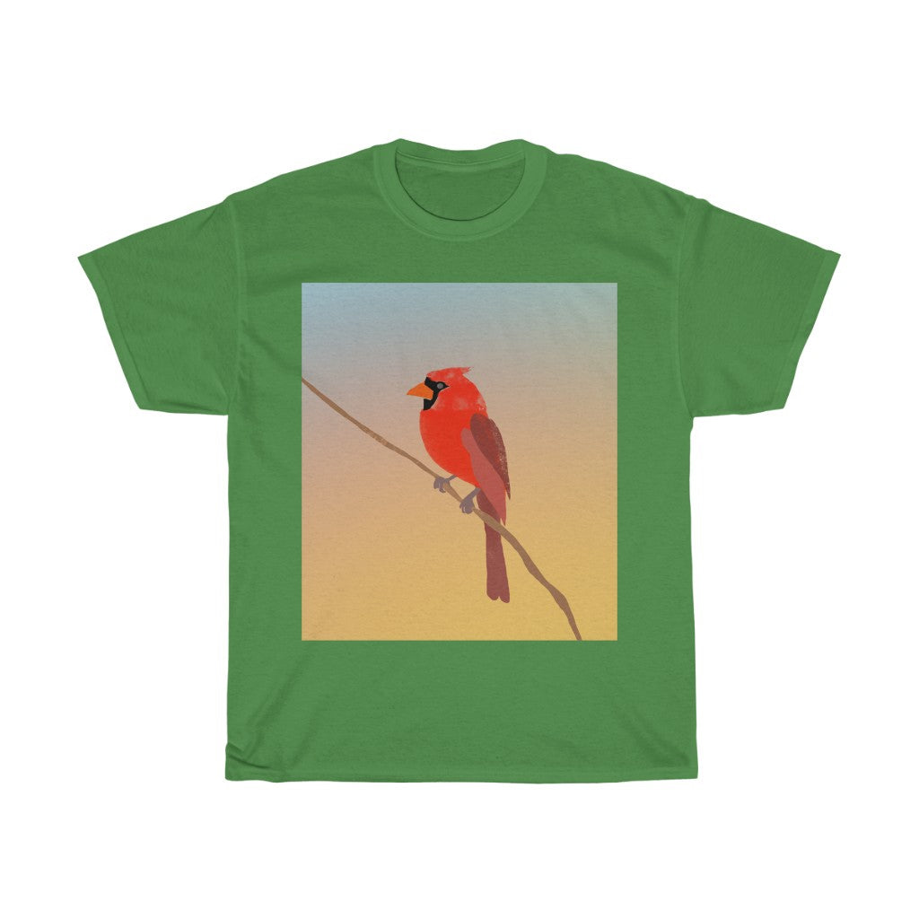Red Cardinal - Unisex Heavy Cotton Tee