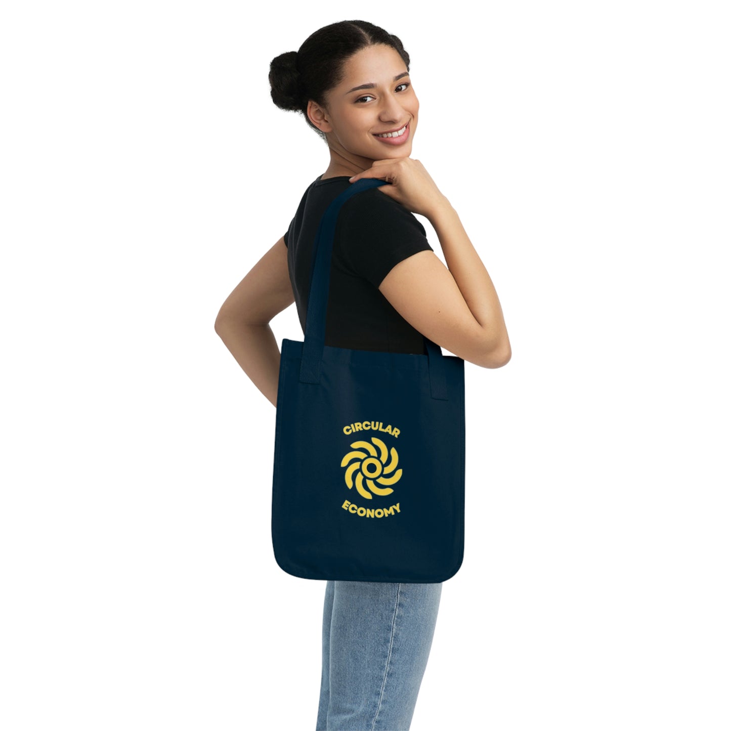 Organic Canvas Tote Bag - CIRCULAR ECONOMY