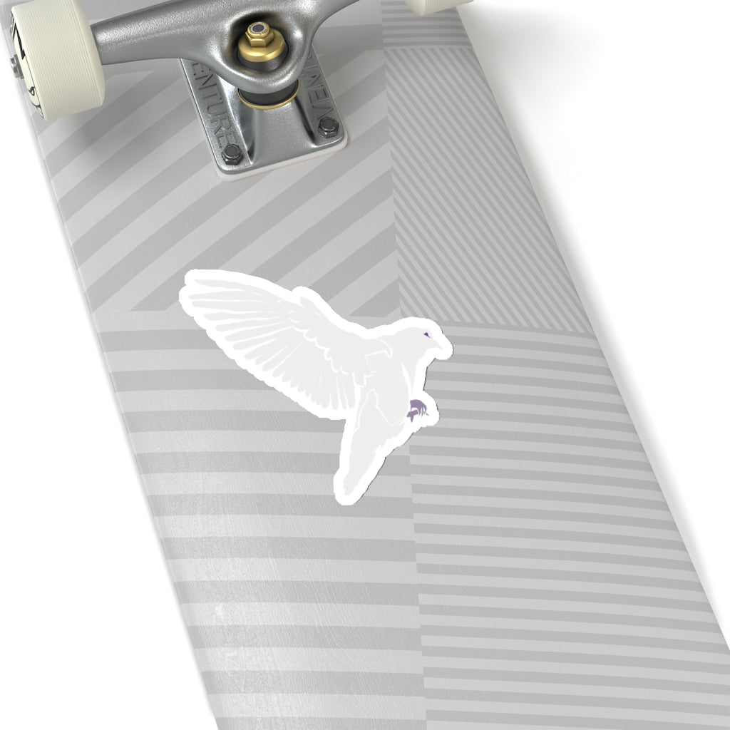 White Dove Kiss-Cut Sticker
