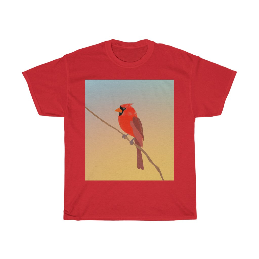 Red Cardinal - Unisex Heavy Cotton Tee