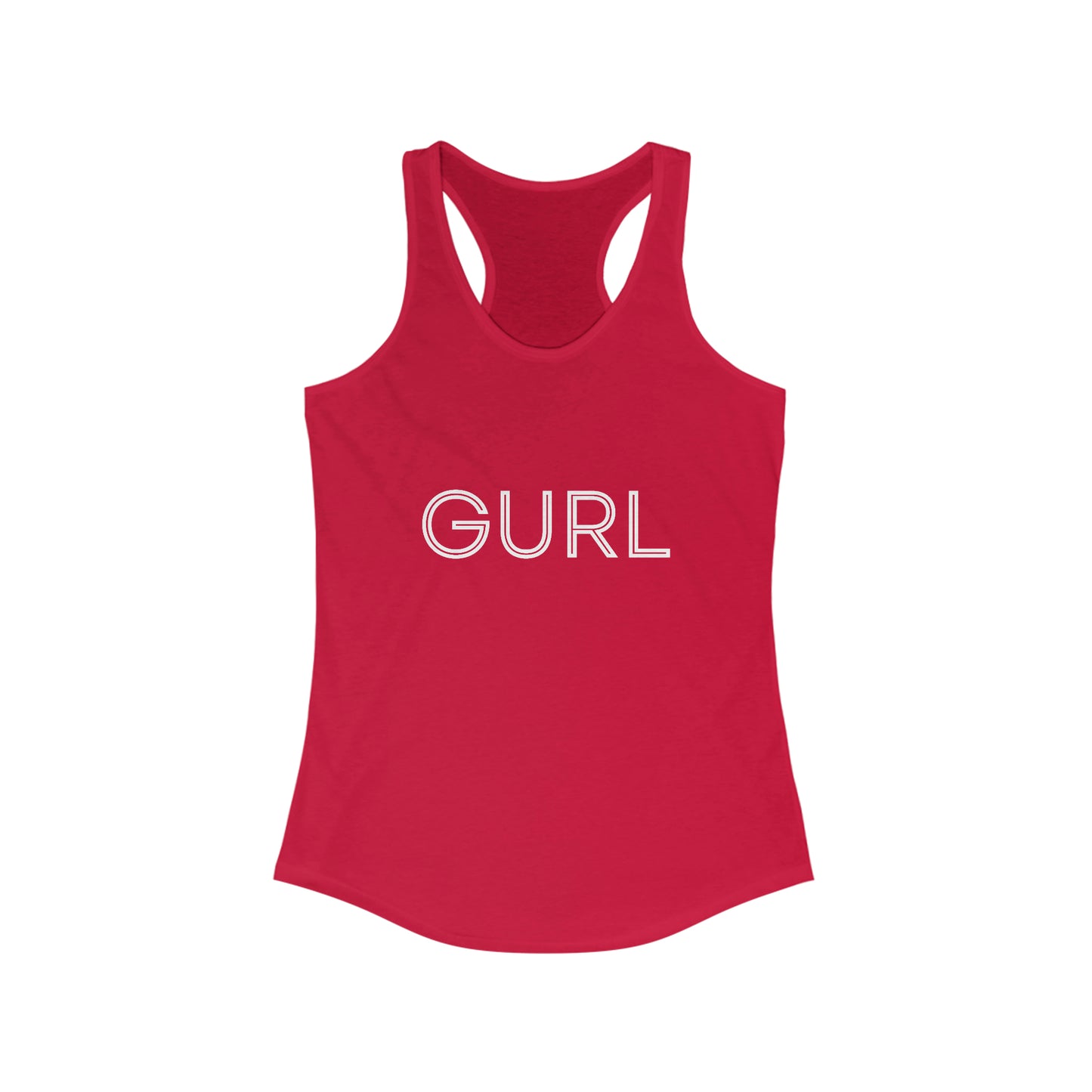 Women's Ideal Racerback Tank - GURL