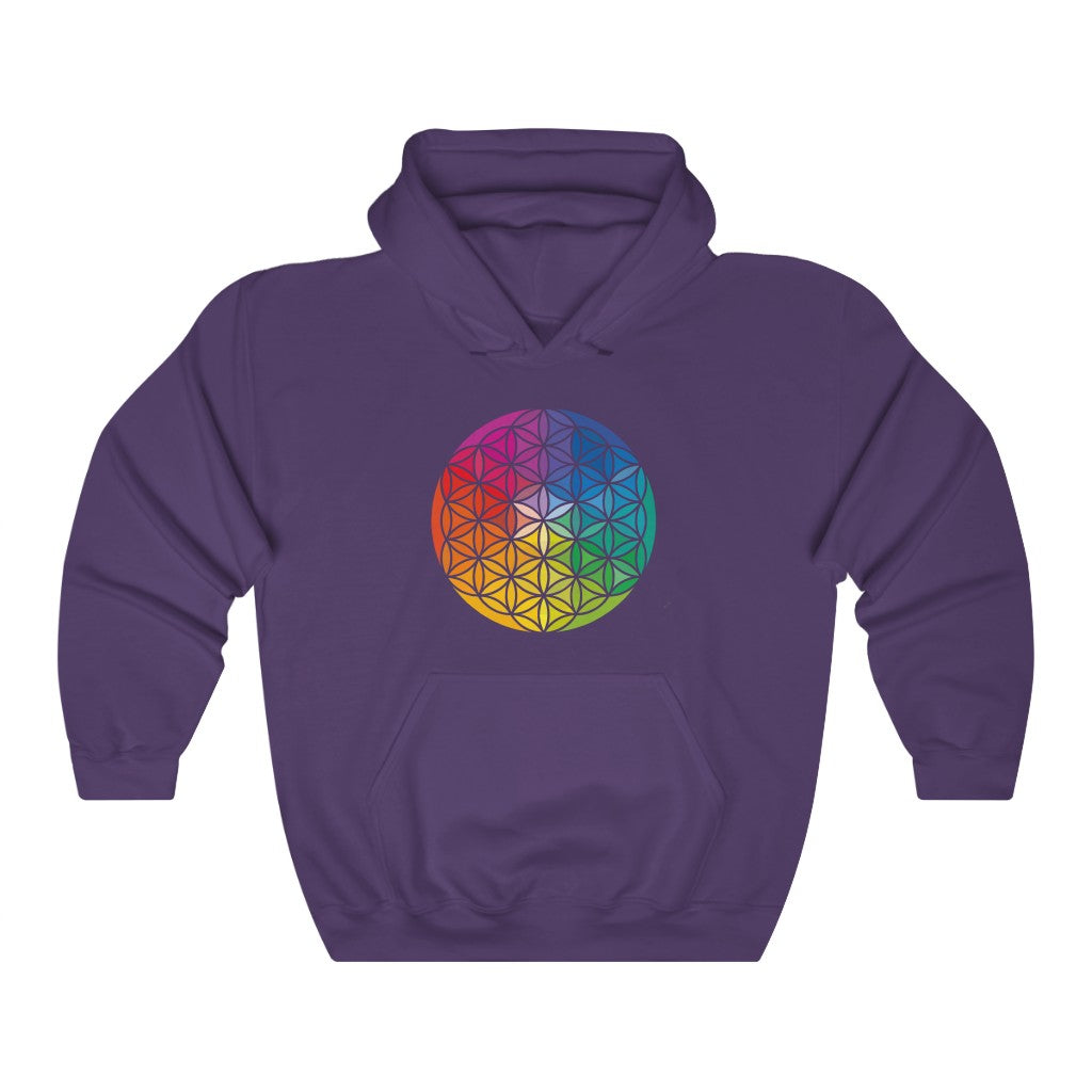 Flower of Life - Unisex Heavy Blend™ Hooded Sweatshirt