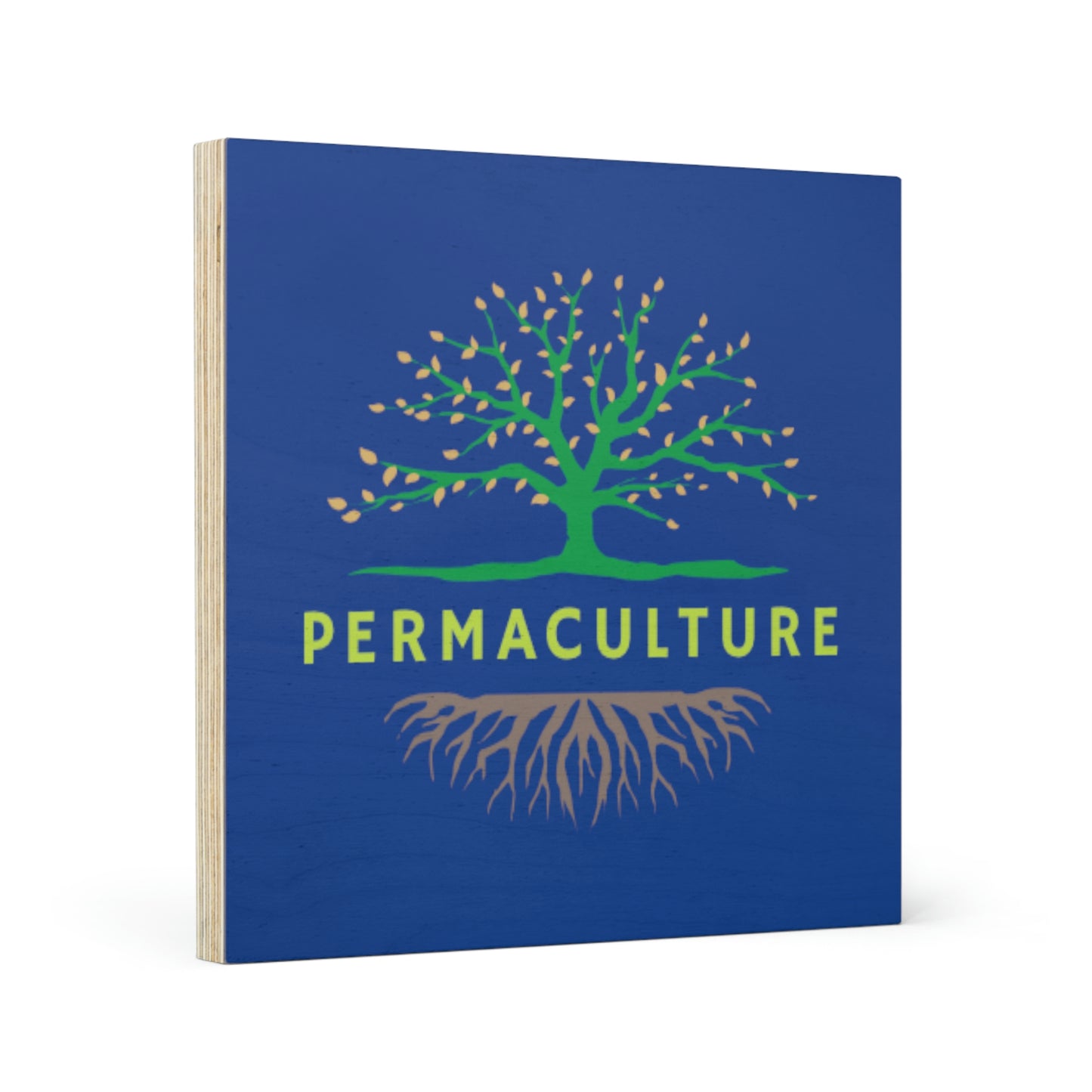 Wood Canvas - Permaculture - Blue