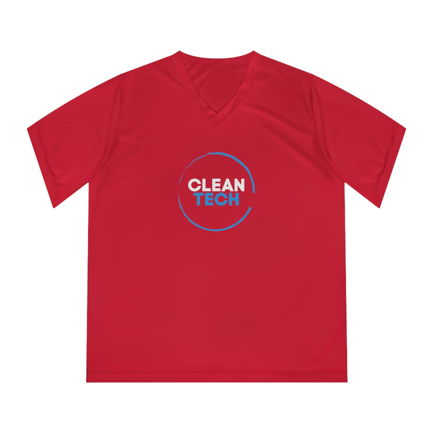 Women's Performance V-Neck T-Shirt - CLEANTECH