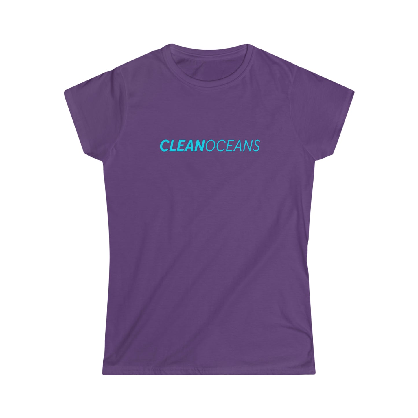 Women's Softstyle Tee - CleanOceans