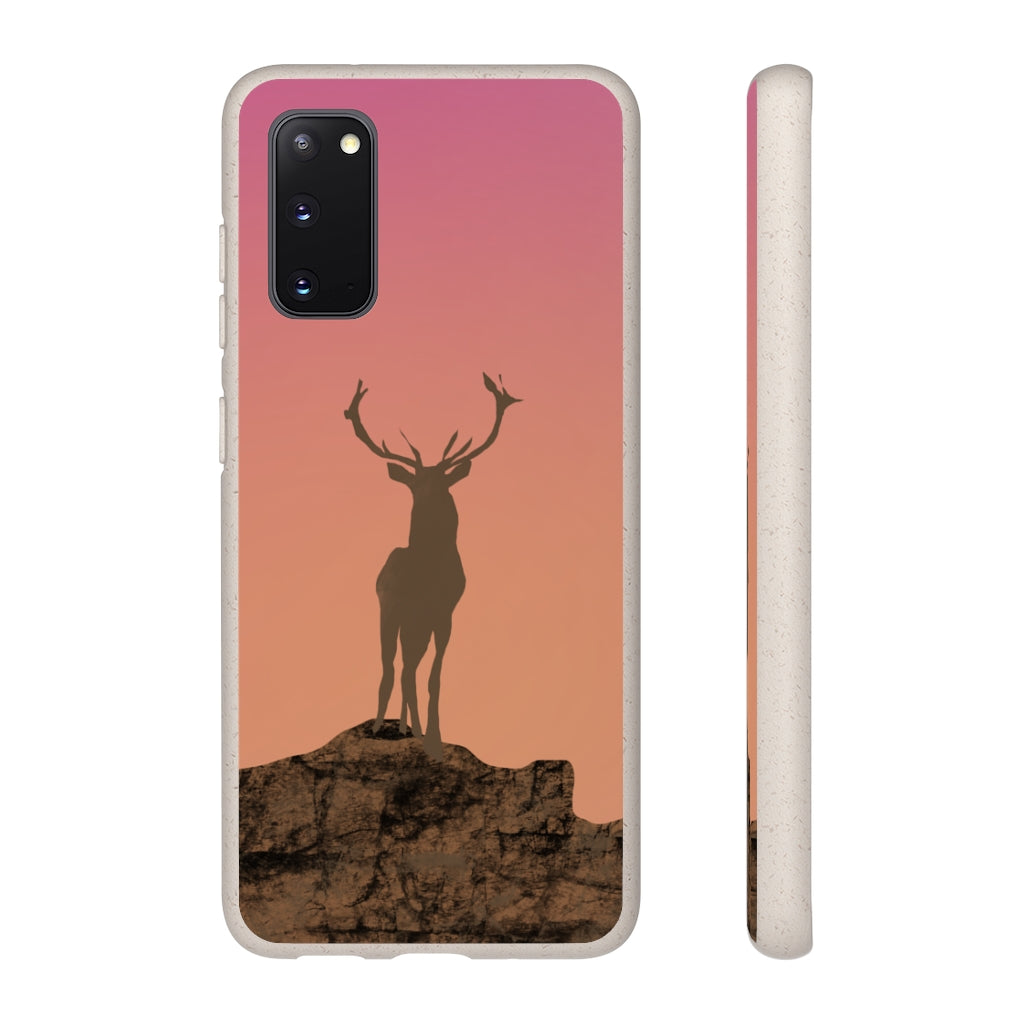 Biodegradable Case - Deer Silhouette