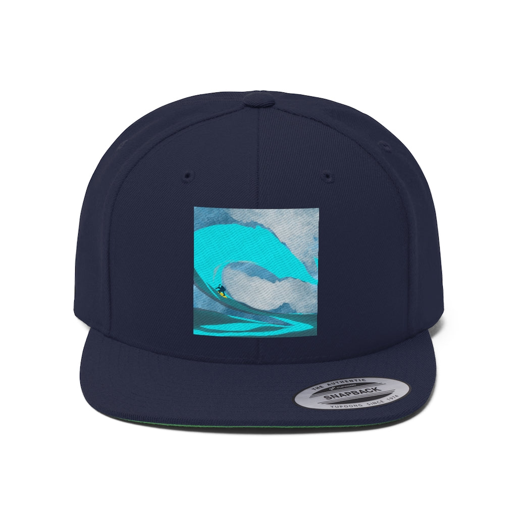 Surfing - Unisex Flat Bill Hat
