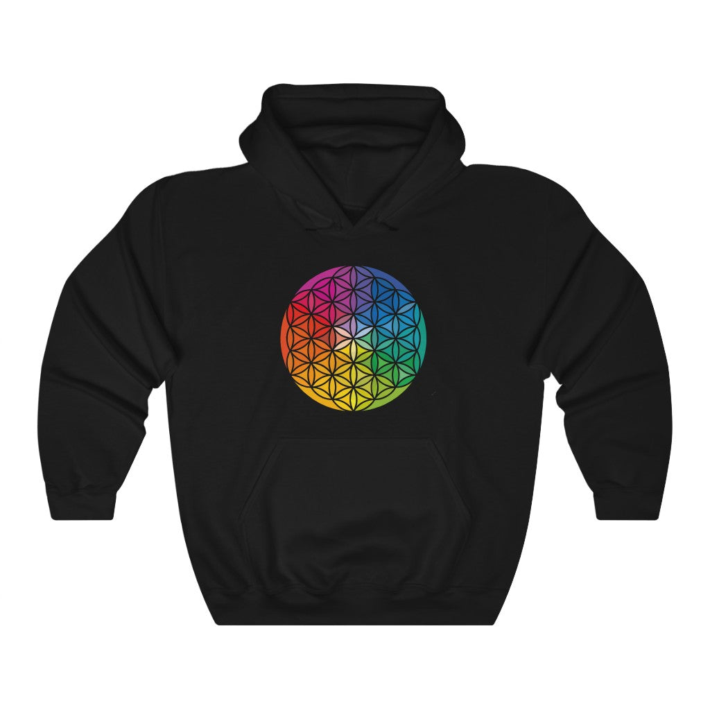 Flower of Life - Unisex Heavy Blend™ Hooded Sweatshirt