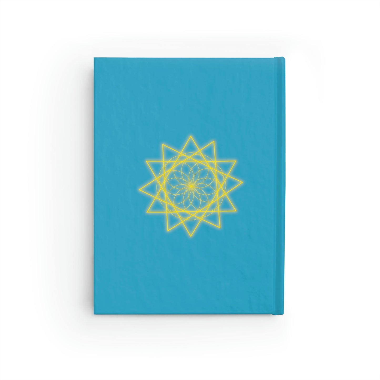 Sacred Geometry - Journal - Ruled Line - Turquoise Cover