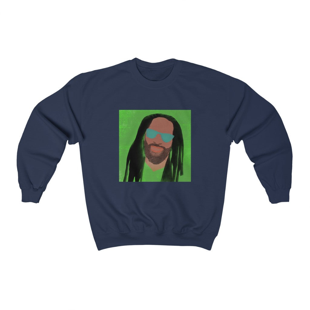 Face Image - Unisex Heavy Blend™ Crewneck Sweatshirt