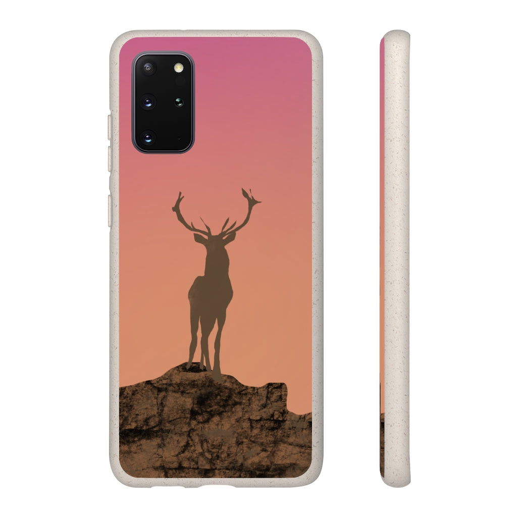 Biodegradable Case - Deer Silhouette