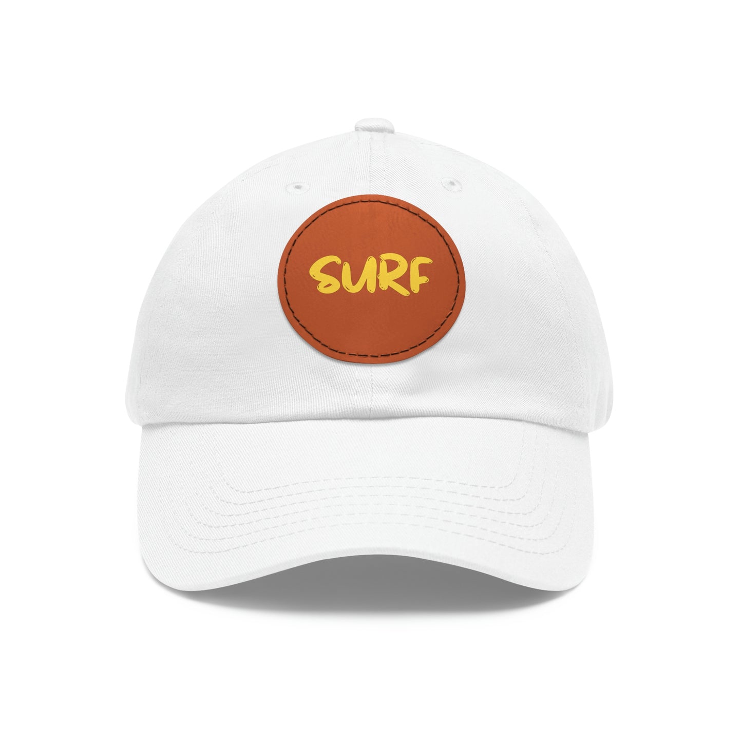SURF - Dad Hat with Round Leather Patch