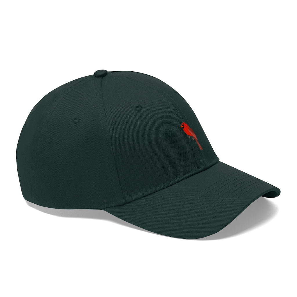 Unisex Twill Hat - Cardinal