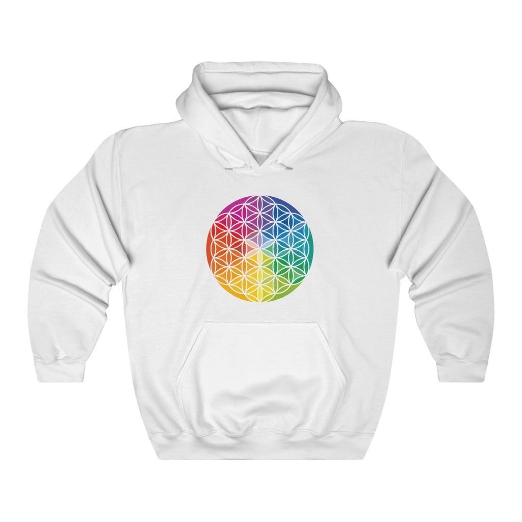Flower of Life - Unisex Heavy Blend™ Hooded Sweatshirt