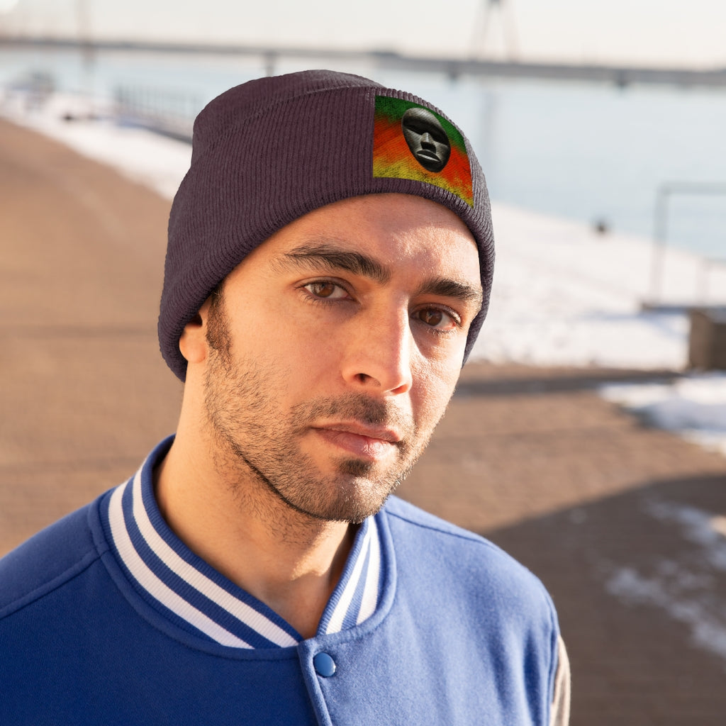 African Mask - Knit Beanie