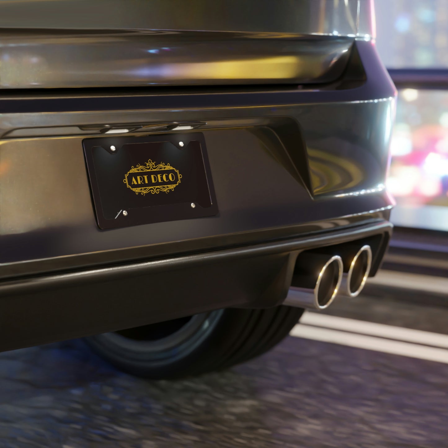 ART DECO - Vanity Plate