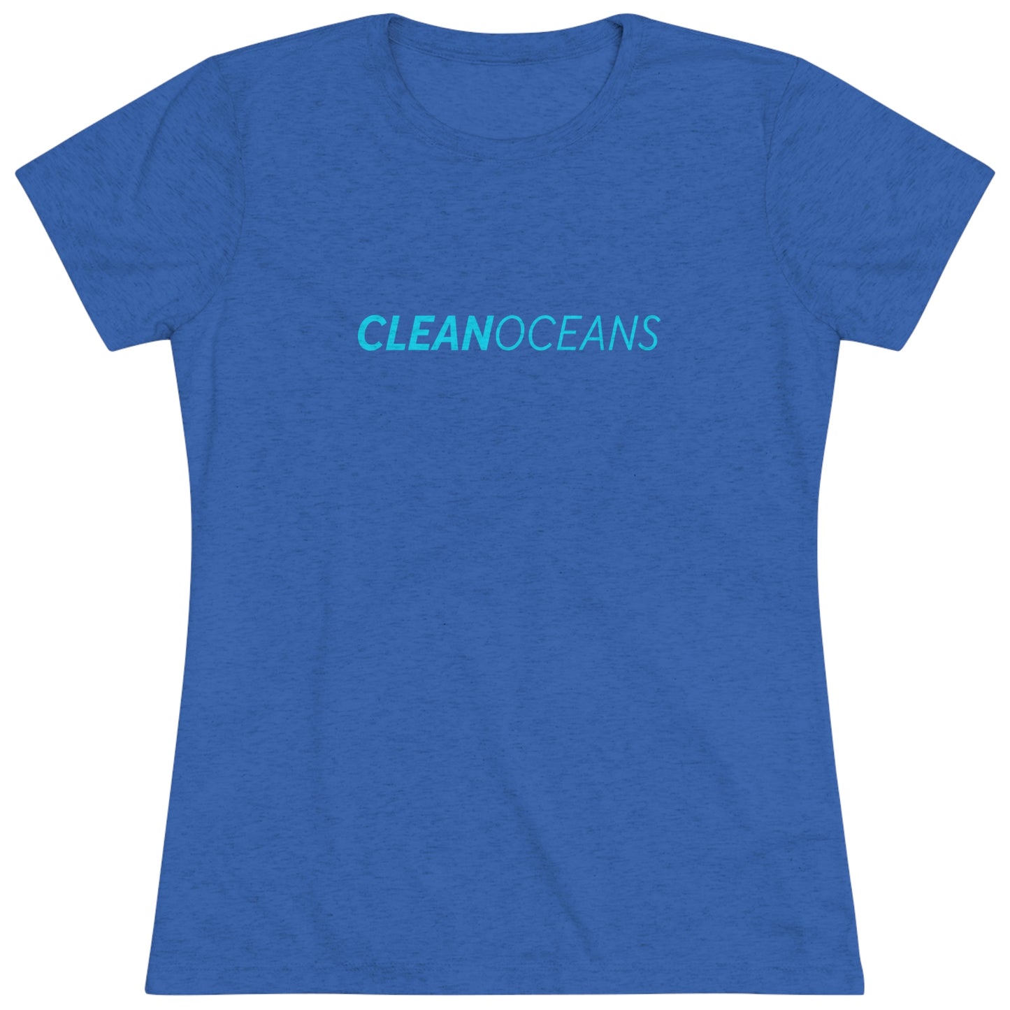 Women's Triblend Tee - CleanOceans