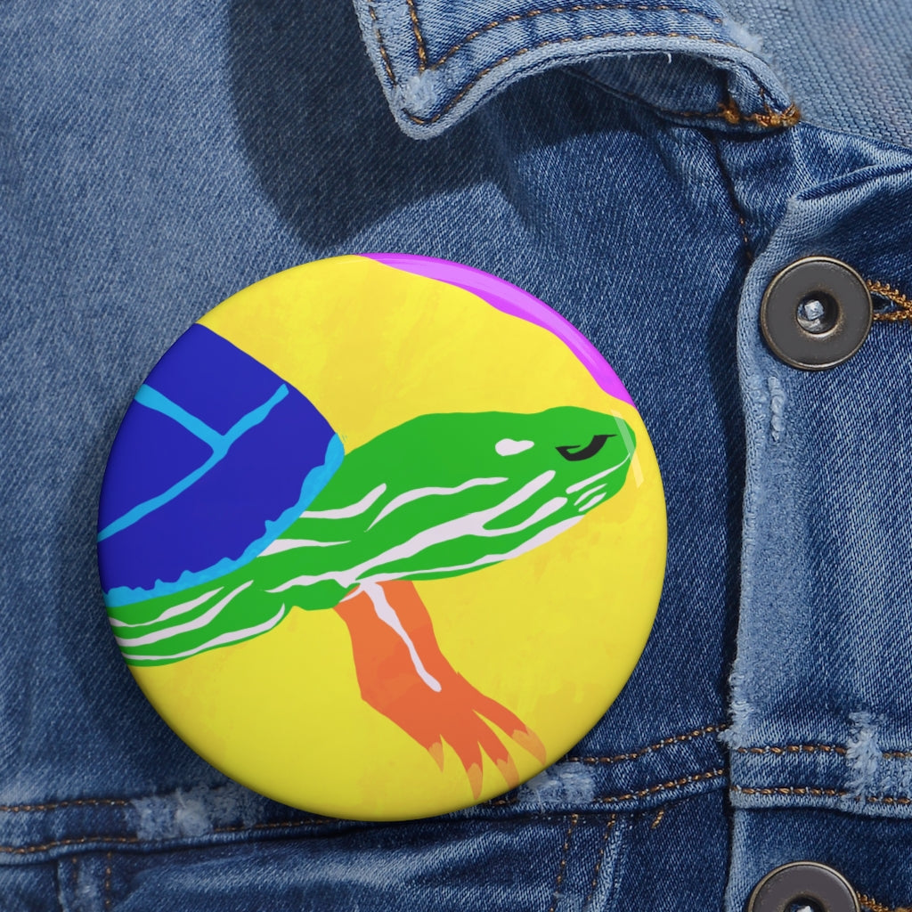 Turtle Pin Button