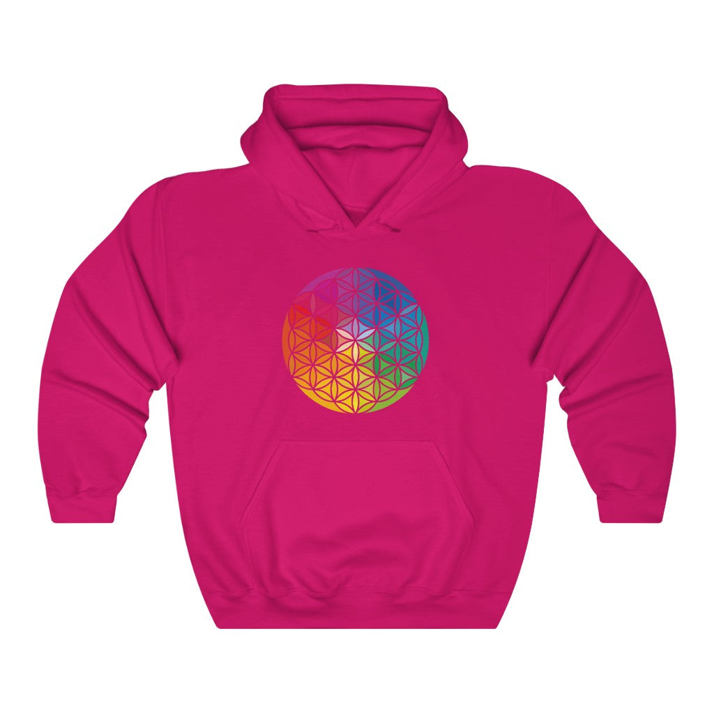 Flower of Life - Unisex Heavy Blend™ Hooded Sweatshirt