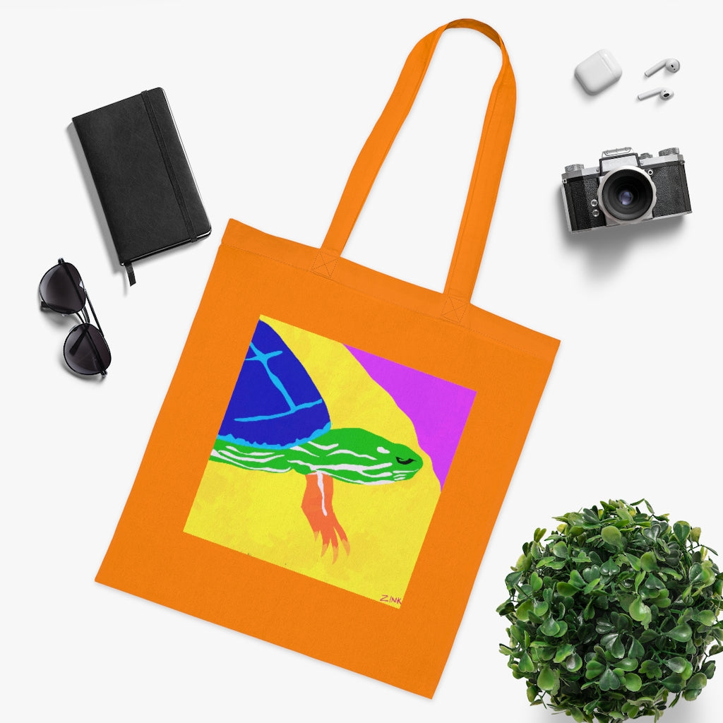 Cotton Tote - Turtle Design