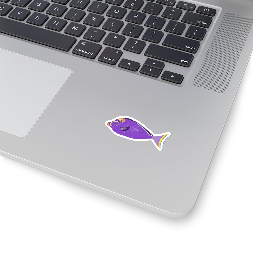 Fish Kiss-Cut Sticker