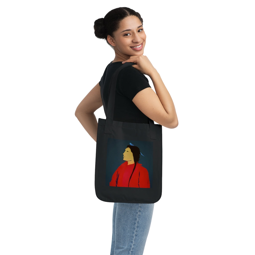 Organic Canvas Tote Bag - Indigenous