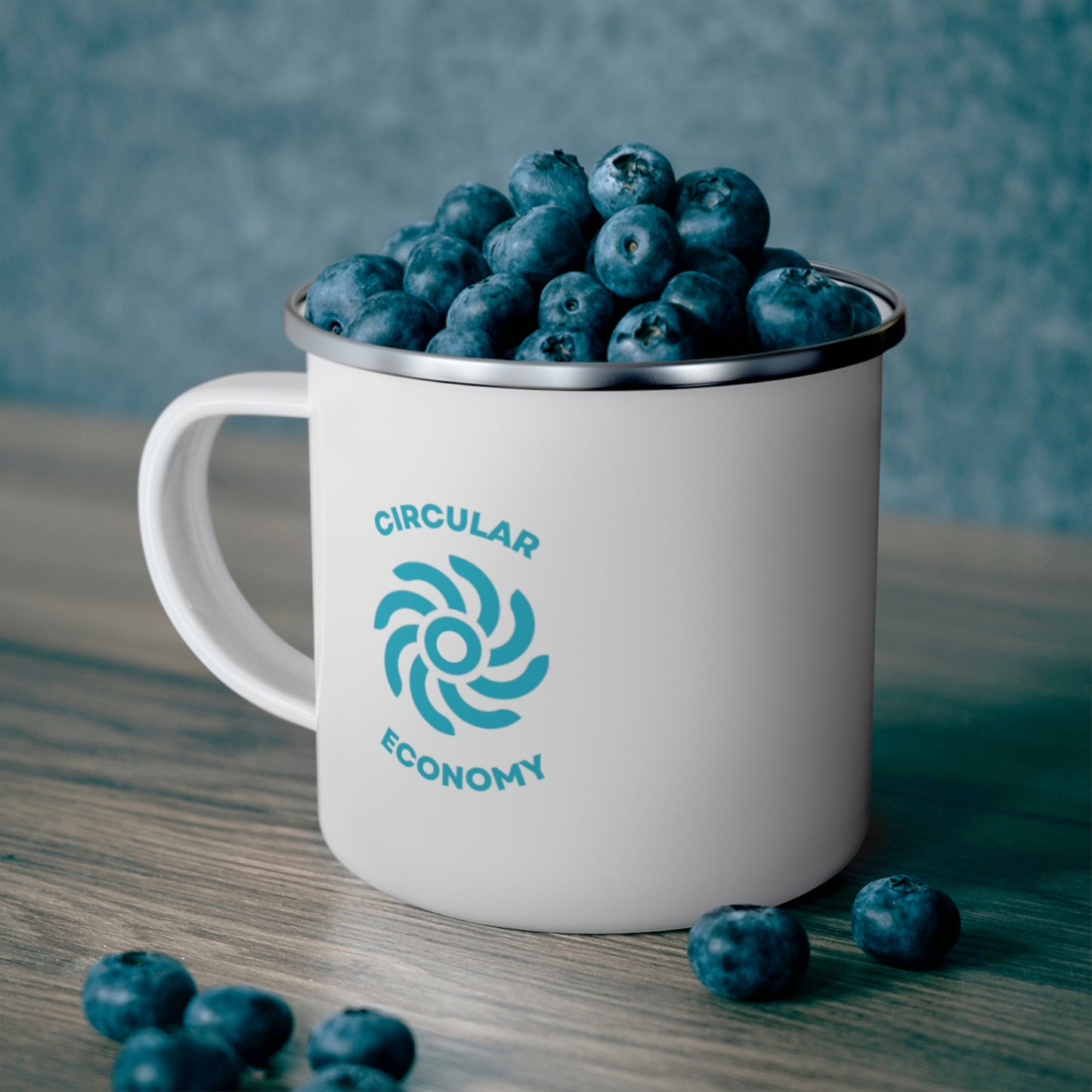 Enamel Camping Mug - CIRCULAR ECONOMY