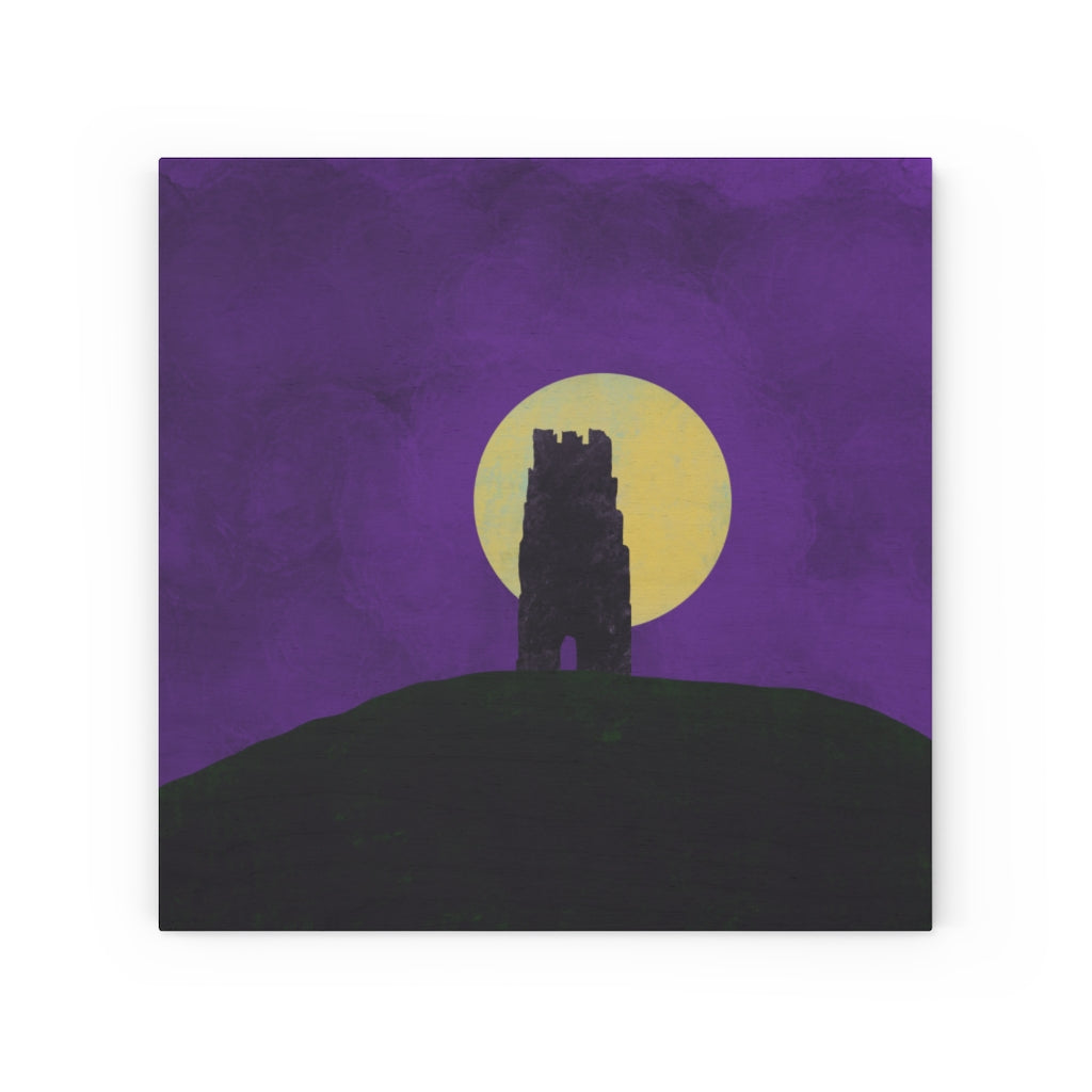 Wood Canvas - Night Tower