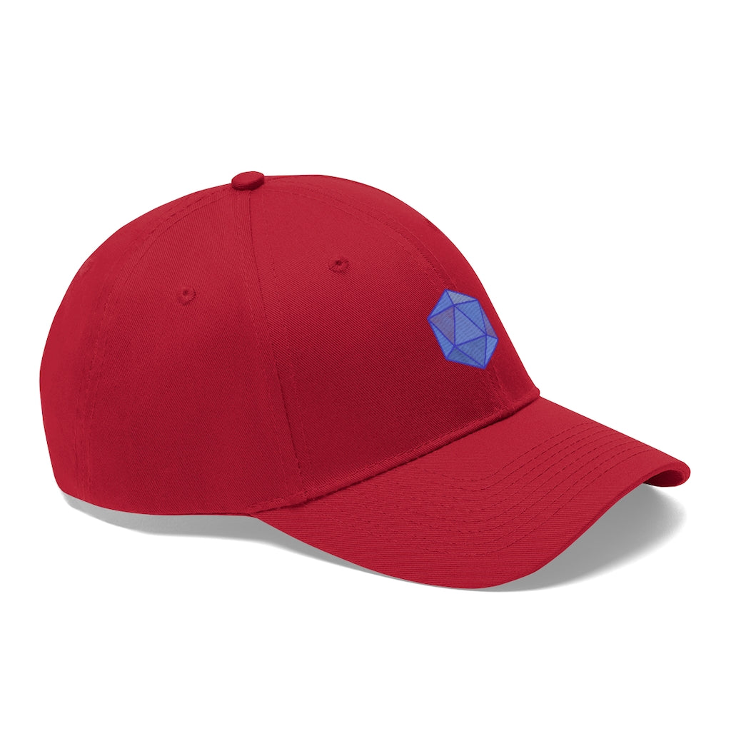 Unisex Twill Hat - Icosahedron