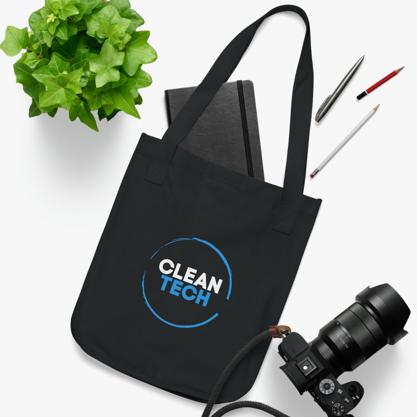 CLEANTECH - Organic Canvas Tote Bag