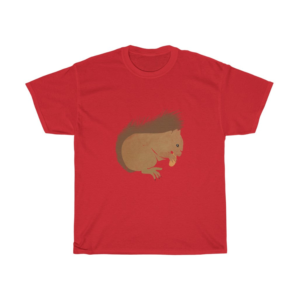 Unisex Heavy Cotton Tee - Squirrel