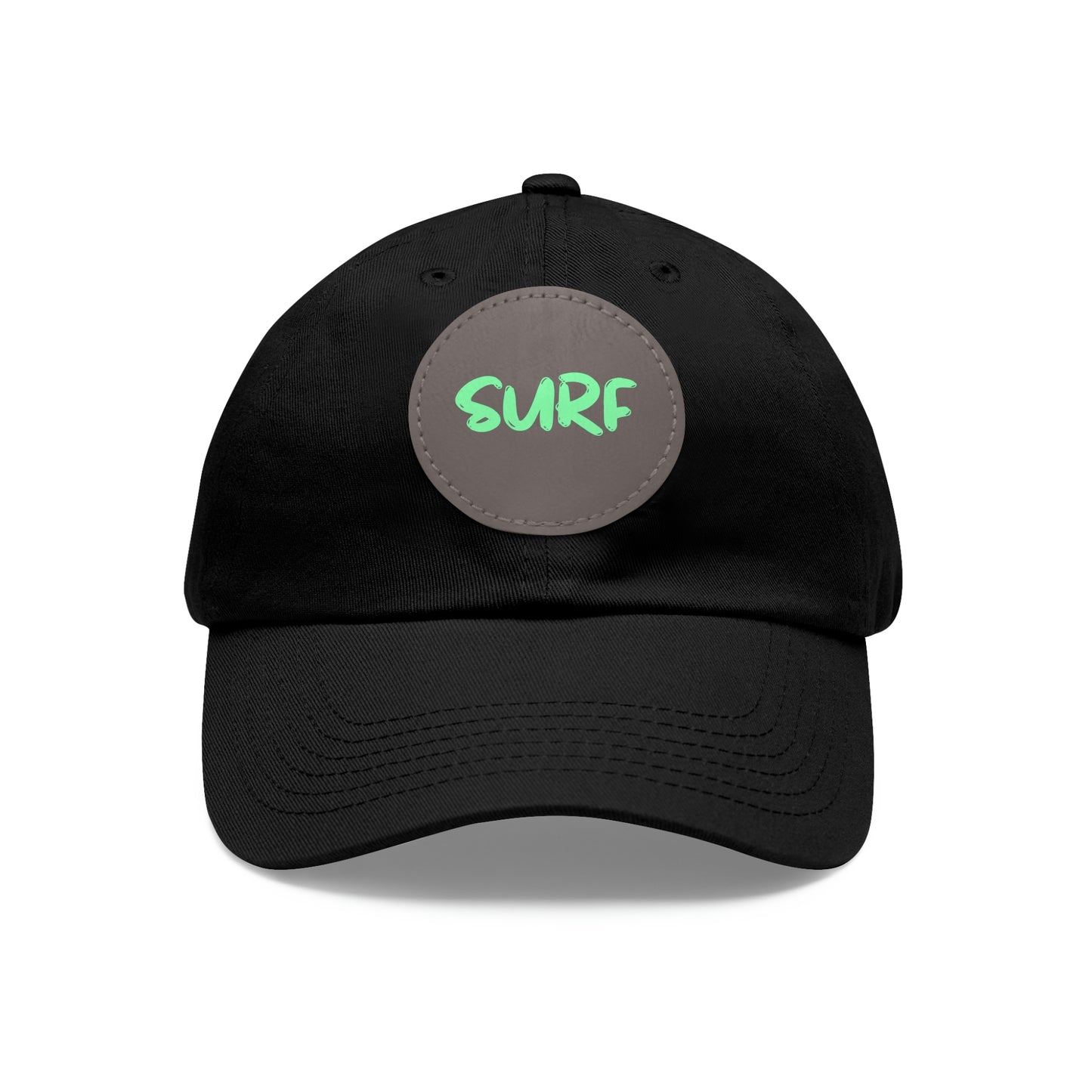 SURF - Dad Hat with Round Leather Patch