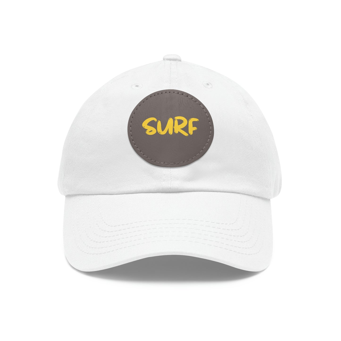 SURF - Dad Hat with Round Leather Patch