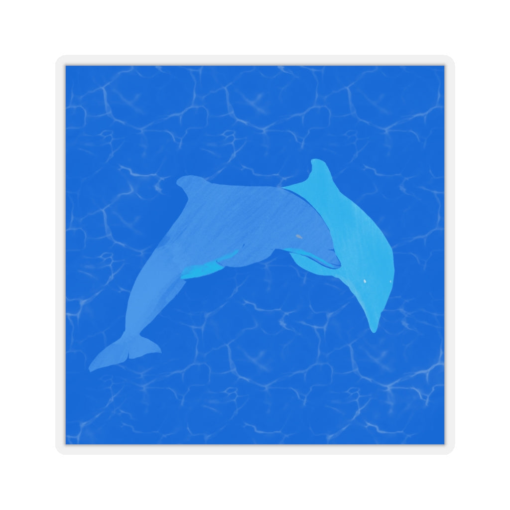 Kiss-Cut Stickers - Dolphins
