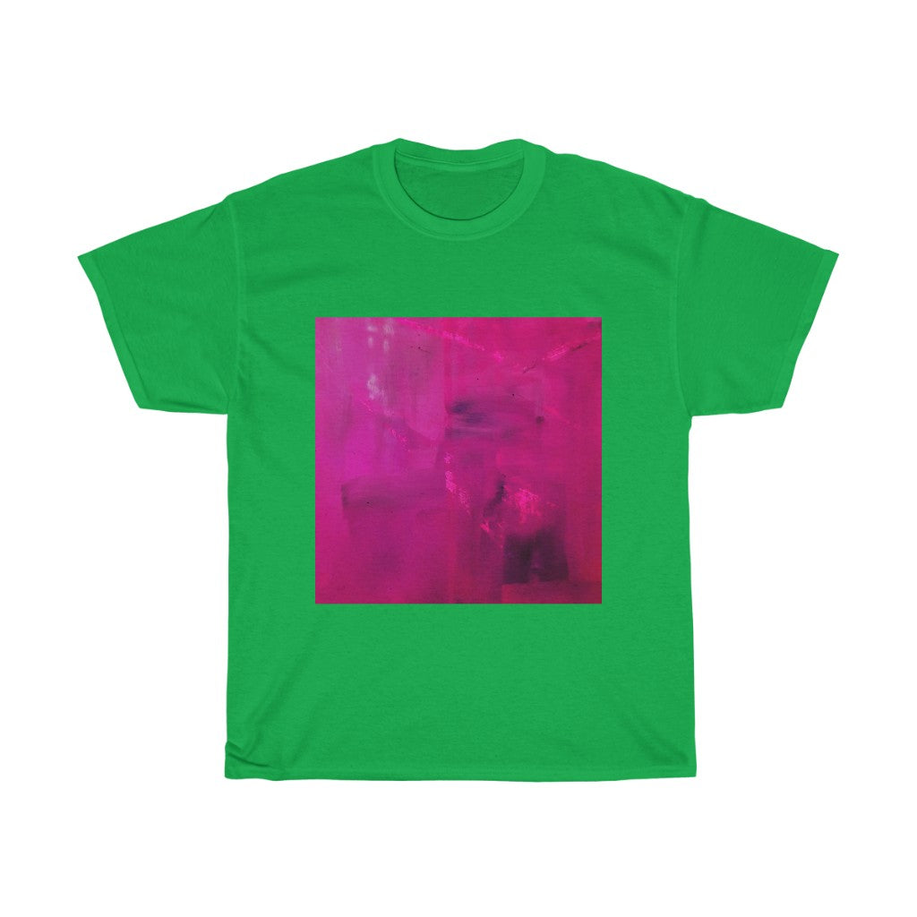 Fuchsia Art Print - Unisex Heavy Cotton Tee