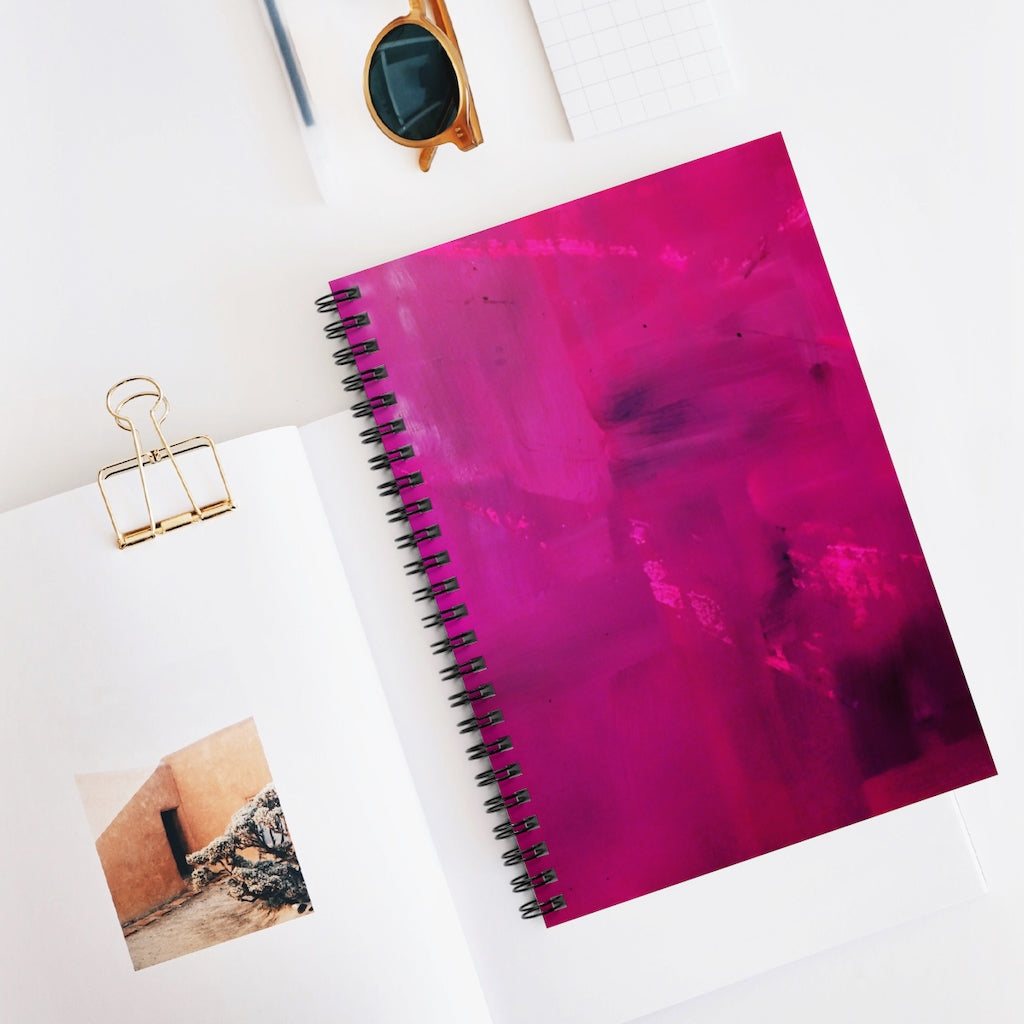 Spiral Notebook - Ruled Line - Abstract