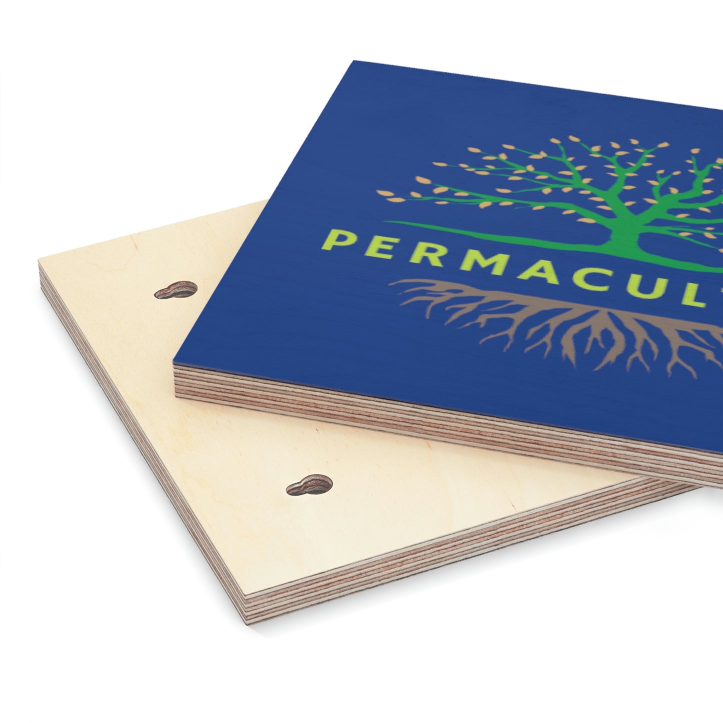 Wood Canvas - Permaculture - Blue