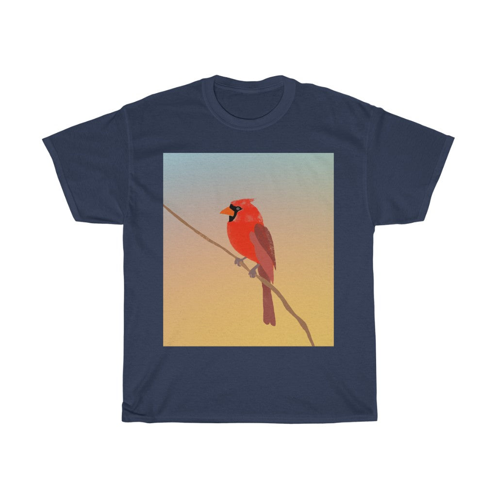 Red Cardinal - Unisex Heavy Cotton Tee