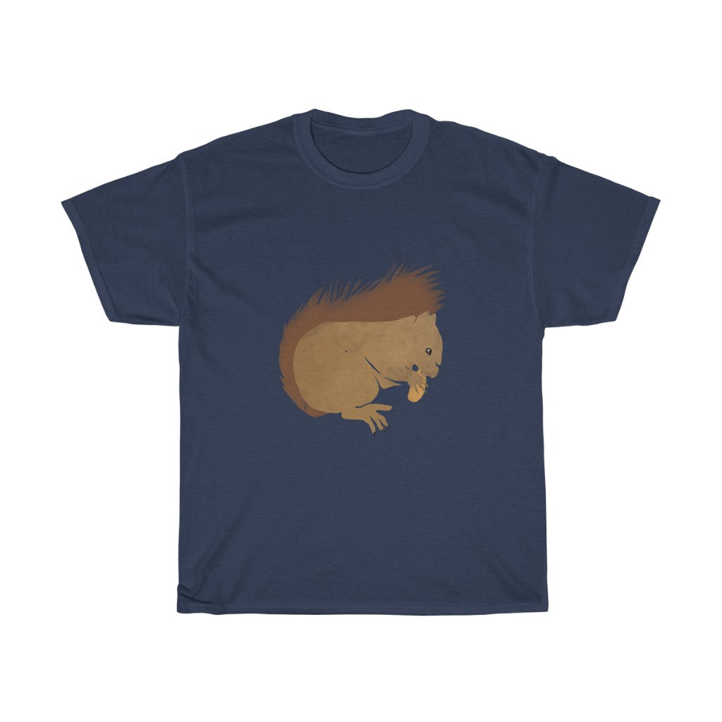 Unisex Heavy Cotton Tee - Squirrel