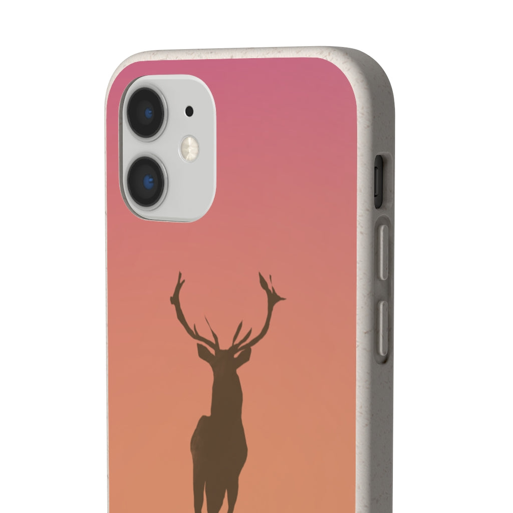 Biodegradable Case - Deer Silhouette