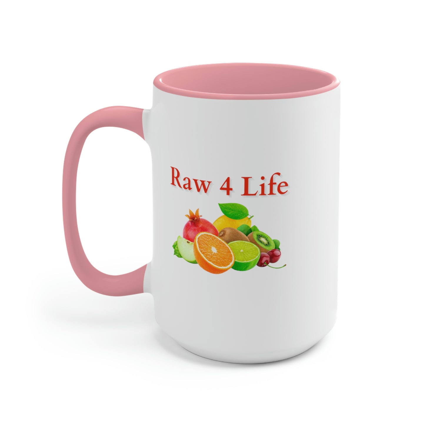 Raw 4 Life Accent Mug