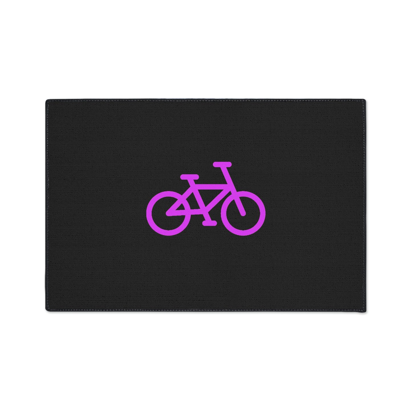 Heavy Duty Floor Mat - Pink Bike
