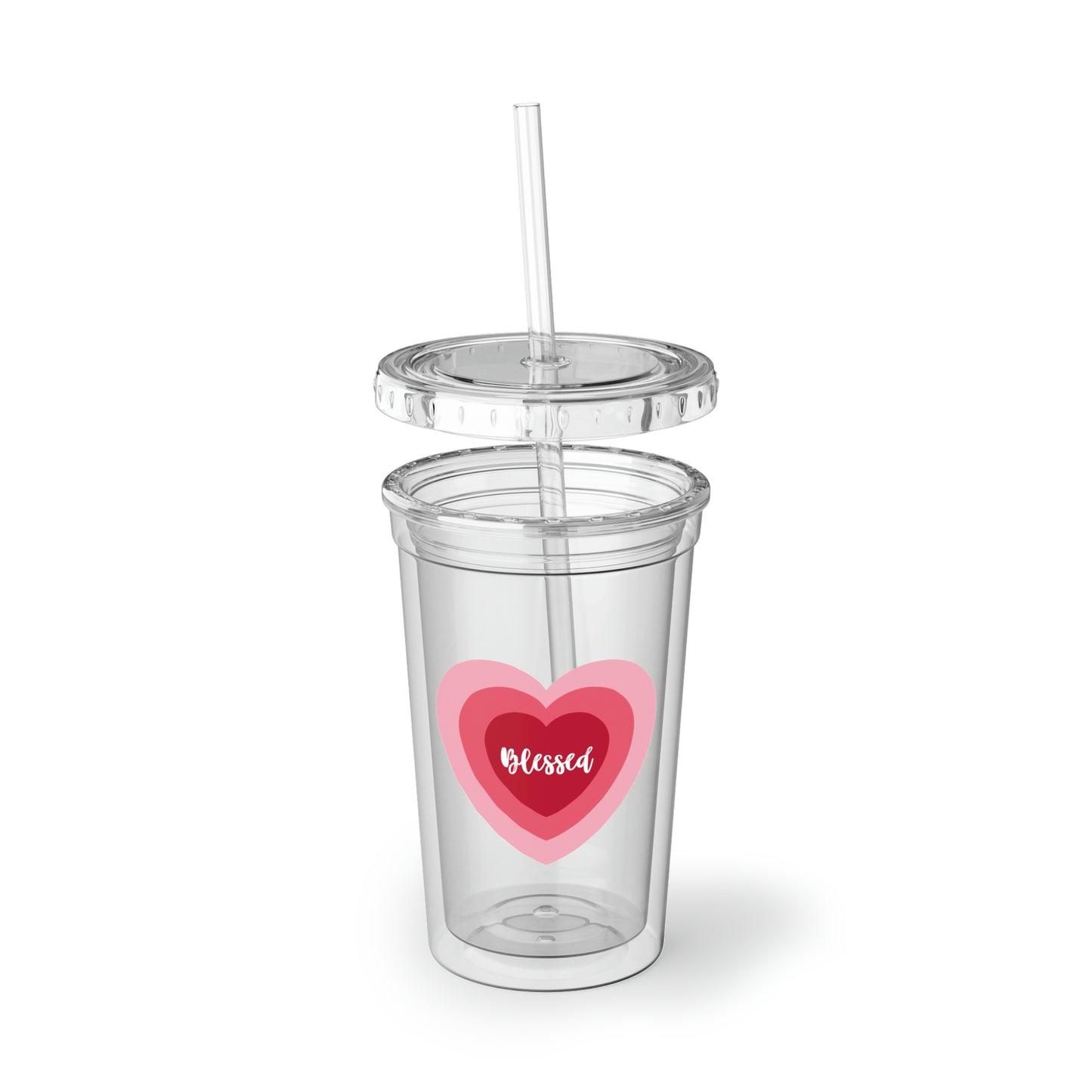 Blessed Heart - Suave Acrylic Cup